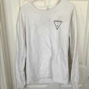 White Long Sleeve Sweatshirt